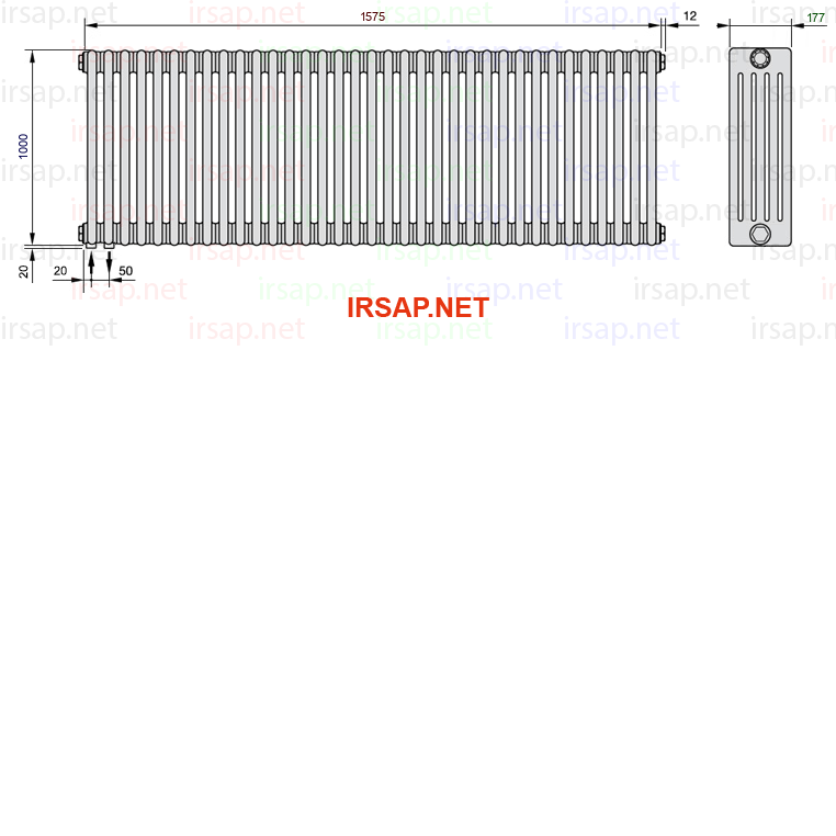 Радиатор IRSAP Tesi 51000/35 T18 CL 01